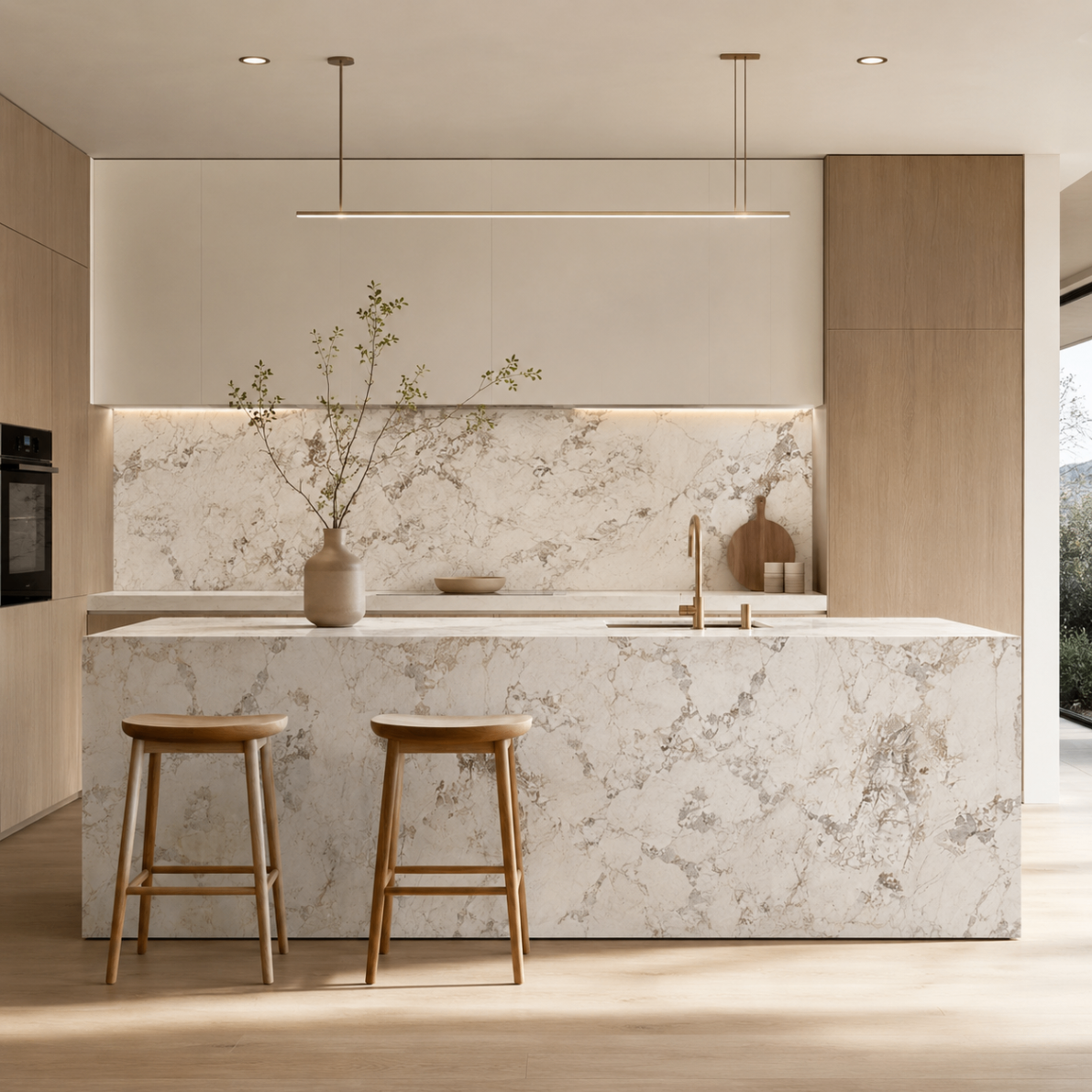 PVC Wandpaneel KL8255 Pandoria – Küchenanwendung
