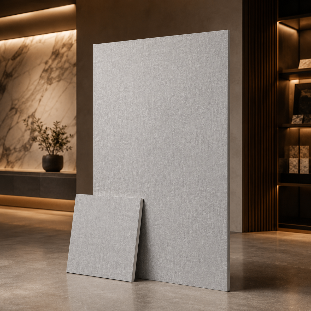 Betonoptik & Grau – PVC Wandpaneele